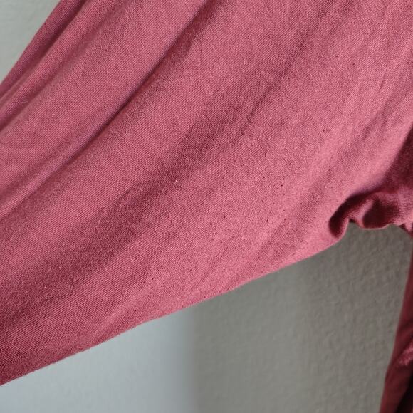 Torrid Plus Size 4X 26 Super Soft Knit Mauve Open Front Long Sleeve Cardigan - Picture 6 of 7